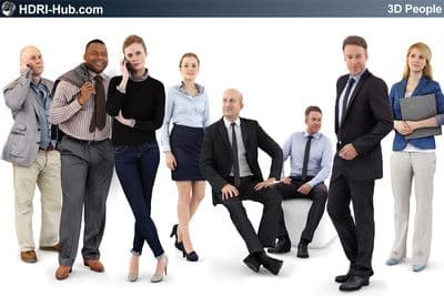 3D People Business 02 - Gallery 1