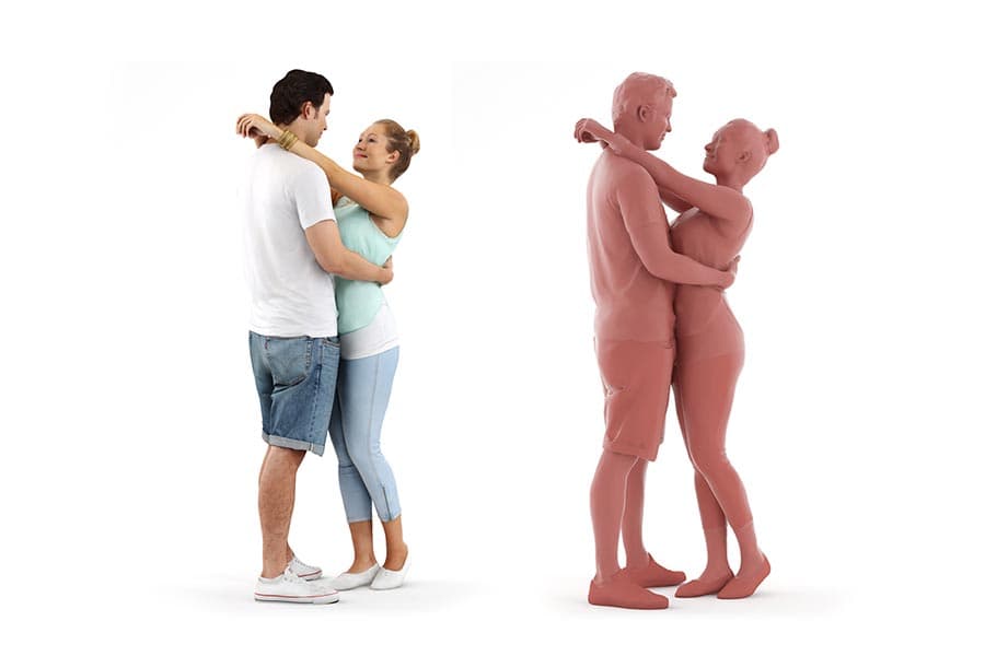 3D People: Pair Rosy Luke 0103 - Gallery 1