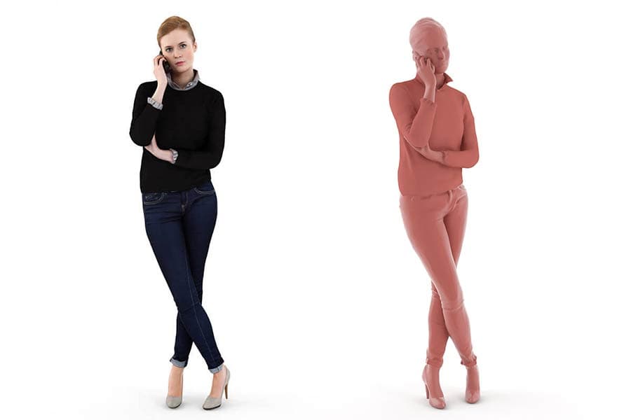 3D People: Woman Melinda 0130 - Gallery 1
