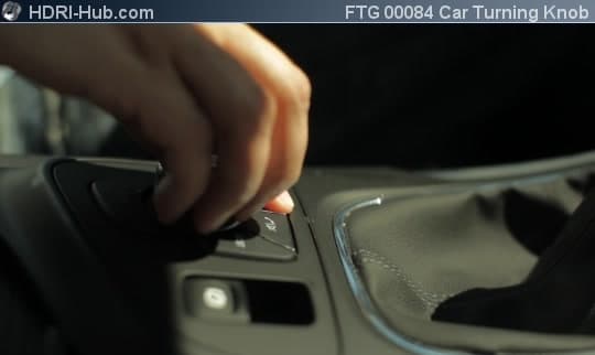 Car Center Console Turning Knob