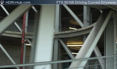 Driving Curved Driveway