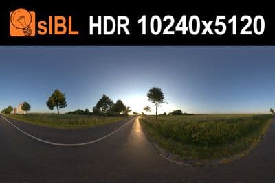 HDR 025 Road in Field 1 - Gallery 1
