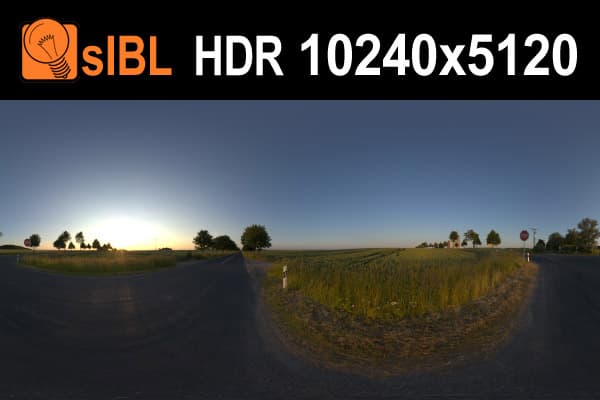 HDR 026 Road in Field 2 - Gallery 1