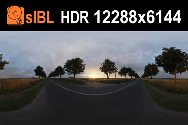 HDR 054 Road Dawn - Gallery 1