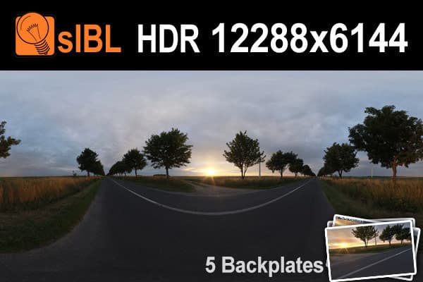 HDR 054 Road Dawn Plates - Gallery 1