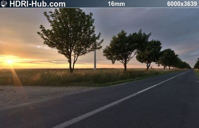 HDR 054 Road Dawn Plates - Gallery 9