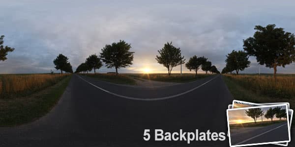 HDR 054 Road Dawn Plates - Layout License - Gallery 1