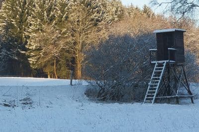 HDR 090 Winter Field - Dusk Clear Sky - Gallery 4