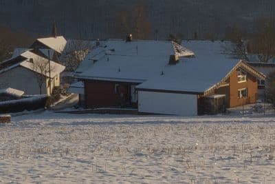 HDR 091 Winter Field - Dusk Clear Sky - Gallery 5