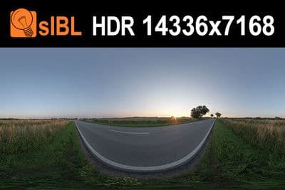 HDR 099 Road Dusk with Clear Sky - Gallery 1