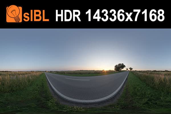 HDR 099 Road Dusk with Clear Sky - Gallery 1