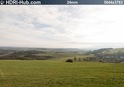 HDR 133 Road in Hills with Cloudy Sky Plates - Gallery 14