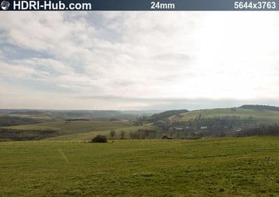 HDR 133 Road in Hills with Cloudy Sky Plates - Gallery 15