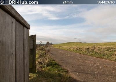 HDR 133 Road in Hills with Cloudy Sky Plates - Gallery 17