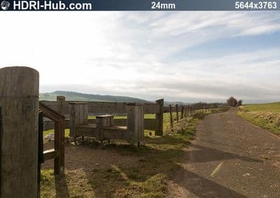 HDR 133 Road in Hills with Cloudy Sky Plates - Gallery 20
