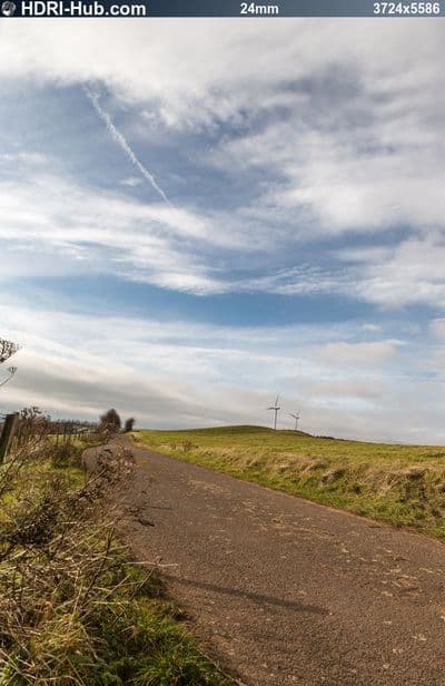 HDR 133 Road in Hills with Cloudy Sky Plates - Gallery 22