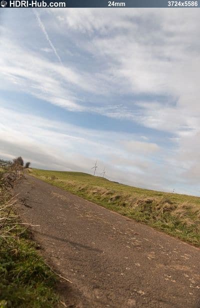 HDR 133 Road in Hills with Cloudy Sky Plates - Gallery 23