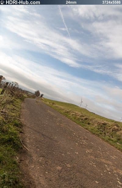 HDR 133 Road in Hills with Cloudy Sky Plates - Gallery 24