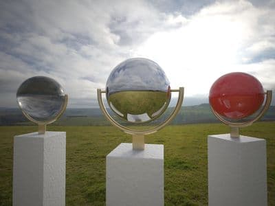 HDR 136 Hill Top with Cloudy Sky - Gallery 2