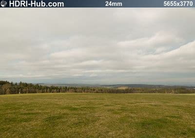 HDR 136 Hill Top with Cloudy Sky Plates - Gallery 10