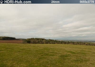 HDR 136 Hill Top with Cloudy Sky Plates - Gallery 11