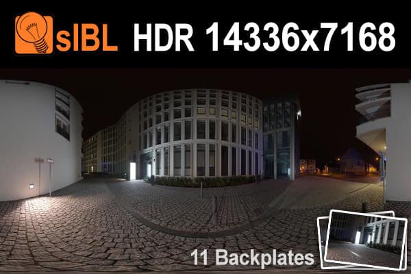 HDR 138 City Night Place Plates - Gallery 1