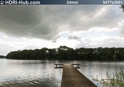 HDR 143 Cloudy Lake View Plates - Gallery 6