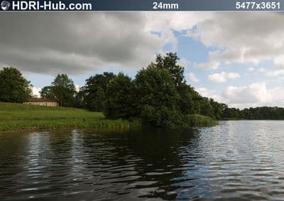 HDR 143 Cloudy Lake View Plates - Gallery 9