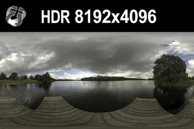 HDR 143 Cloudy Lake View - Gallery 1