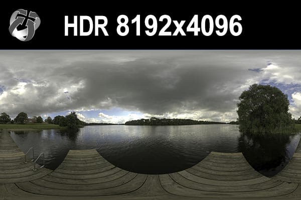 HDR 143 Cloudy Lake View - Gallery 1