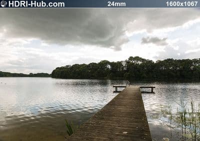HDR 143 Cloudy Lake View Plates - Layout License - Gallery 6