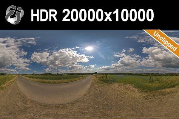 HDR 144 Rural Road Cloudy Sky 20k - Gallery 1