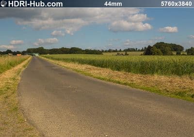 HDR 144 Rural Road with Cloudy Sky Plates - Gallery 9