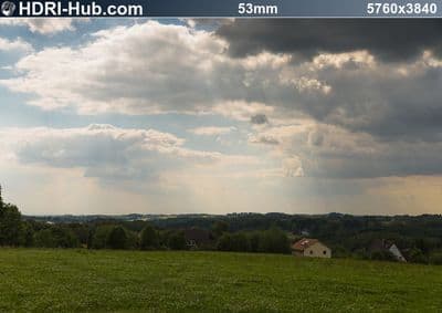 HDR 144 Rural Road with Cloudy Sky Plates - Gallery 14