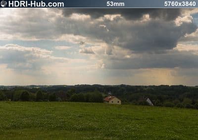 HDR 144 Rural Road with Cloudy Sky Plates - Gallery 16