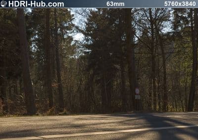 HDR 145 Rural Road with Clear Sky Plates - Gallery 24