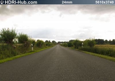 HDR 147 Rural Road with Cloudy Sky Plates - Gallery 7