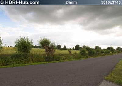 HDR 147 Rural Road with Cloudy Sky Plates - Gallery 8