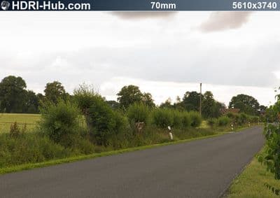 HDR 147 Rural Road with Cloudy Sky Plates - Gallery 10
