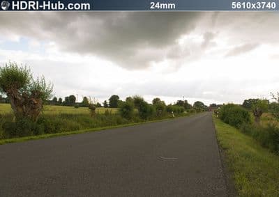 HDR 147 Rural Road with Cloudy Sky Plates - Gallery 15