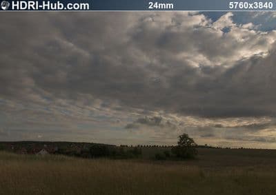 HDR 148 Cloudy Evening Sky Plates - Gallery 5