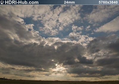 HDR 148 Cloudy Evening Sky Plates - Gallery 6