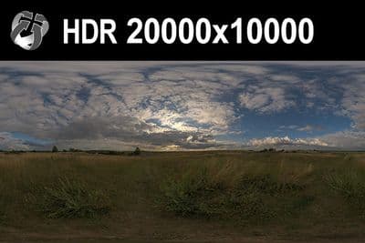 HDR 148 Cloudy Evening Sky 20k - Gallery 1