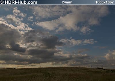 HDR 148 Cloudy Evening Sky Plates - Layout License - Gallery 7