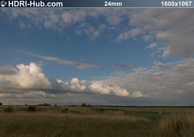 HDR 148 Cloudy Evening Sky Plates - Layout License - Gallery 9