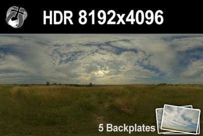 HDR 155 Cloudy Sky Plates 2 - Gallery 1