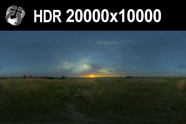 HDR 157 Blue Evening Sky 20k - Gallery 1