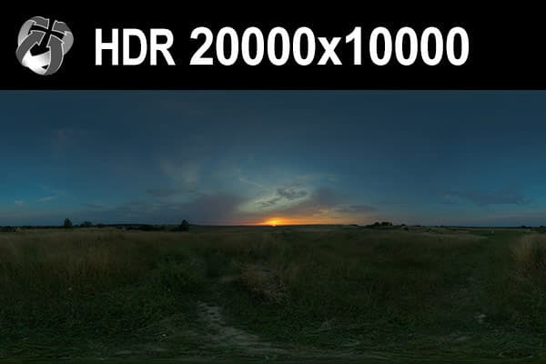 HDR 158 Blue Evening Sky 20k - Gallery 1