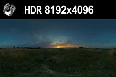 HDR 158 Blue Evening Sky - Gallery 1