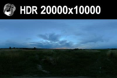 HDR 159 Blue Evening Sky 20k - Gallery 1